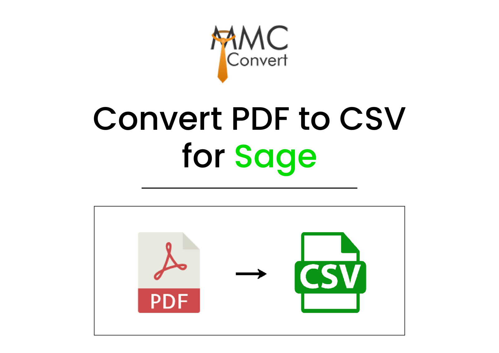 Convert PDF to CSV for Sage: Effortless Data Migration