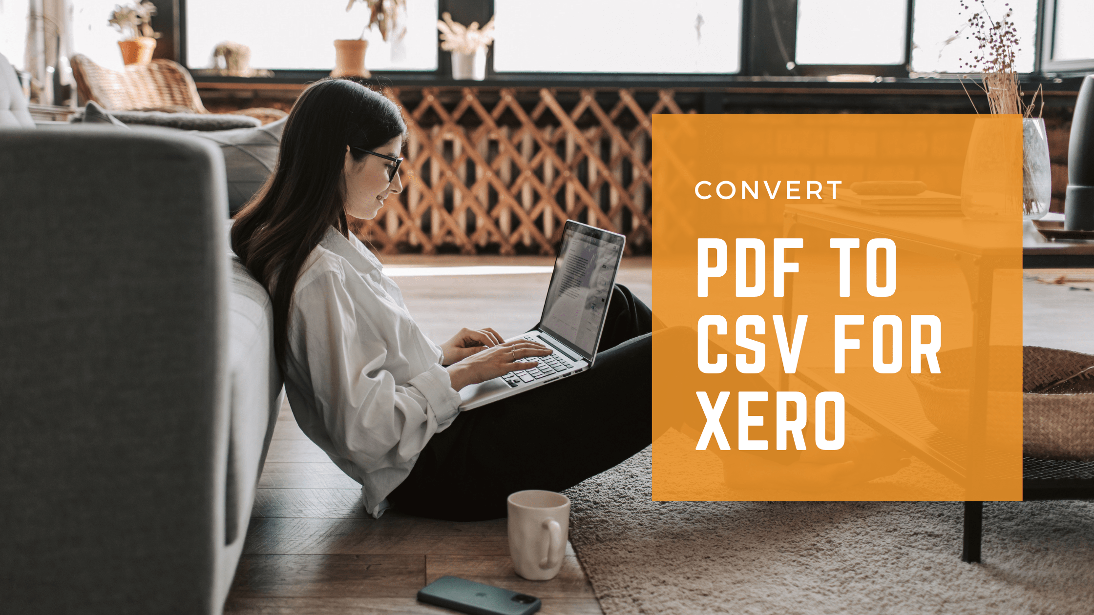 Convert PDF to CSV for Xero